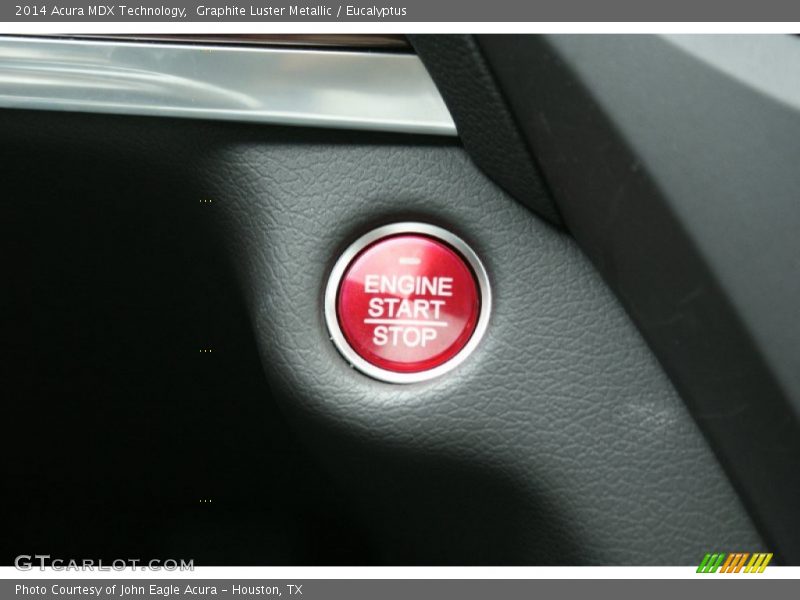 Graphite Luster Metallic / Eucalyptus 2014 Acura MDX Technology
