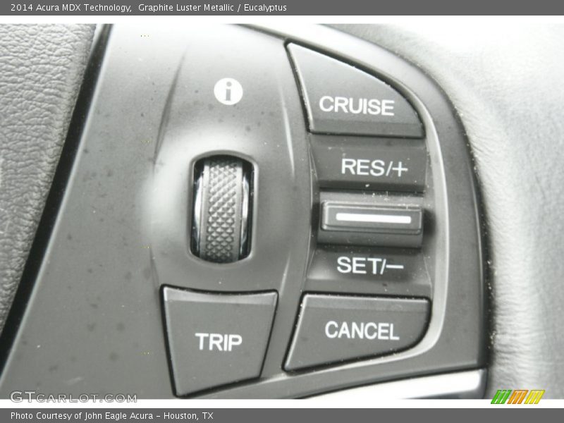 Graphite Luster Metallic / Eucalyptus 2014 Acura MDX Technology