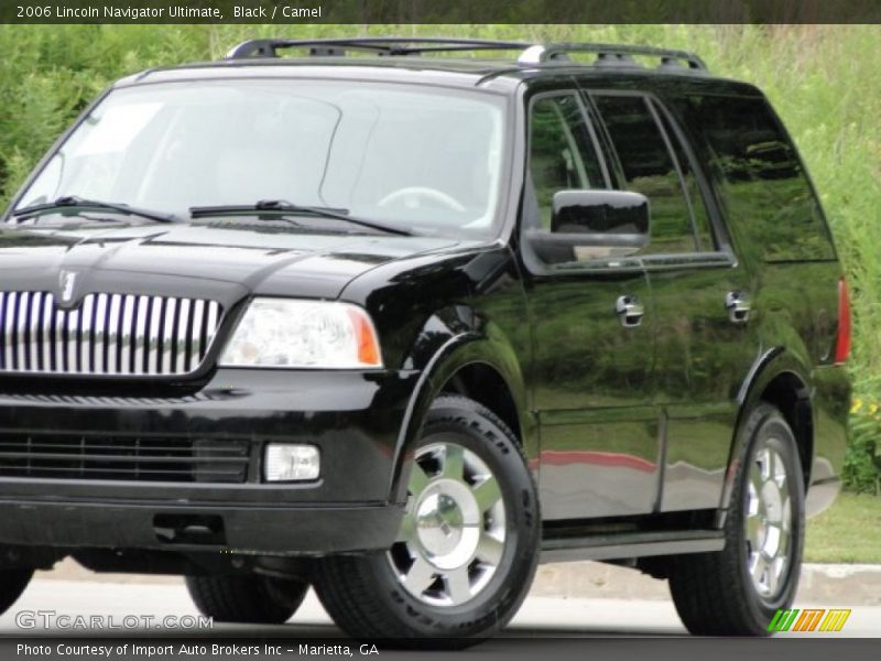 Black / Camel 2006 Lincoln Navigator Ultimate