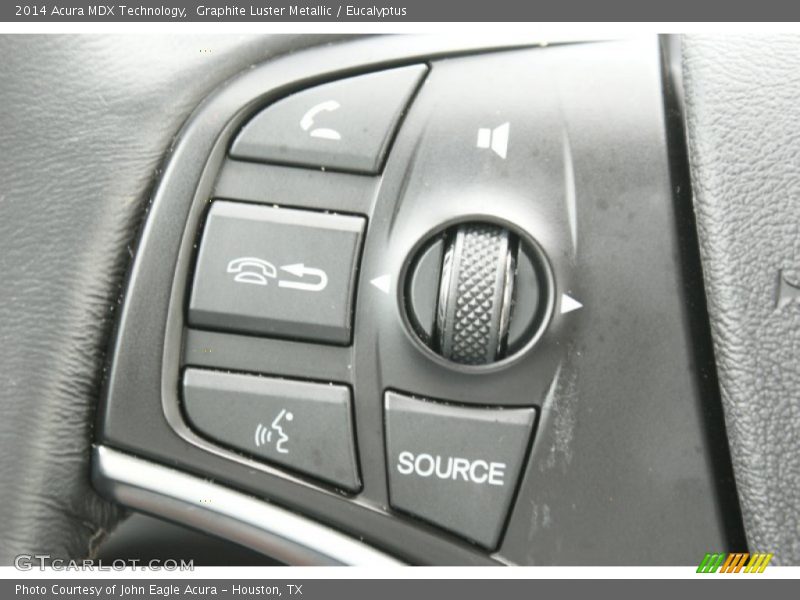 Graphite Luster Metallic / Eucalyptus 2014 Acura MDX Technology