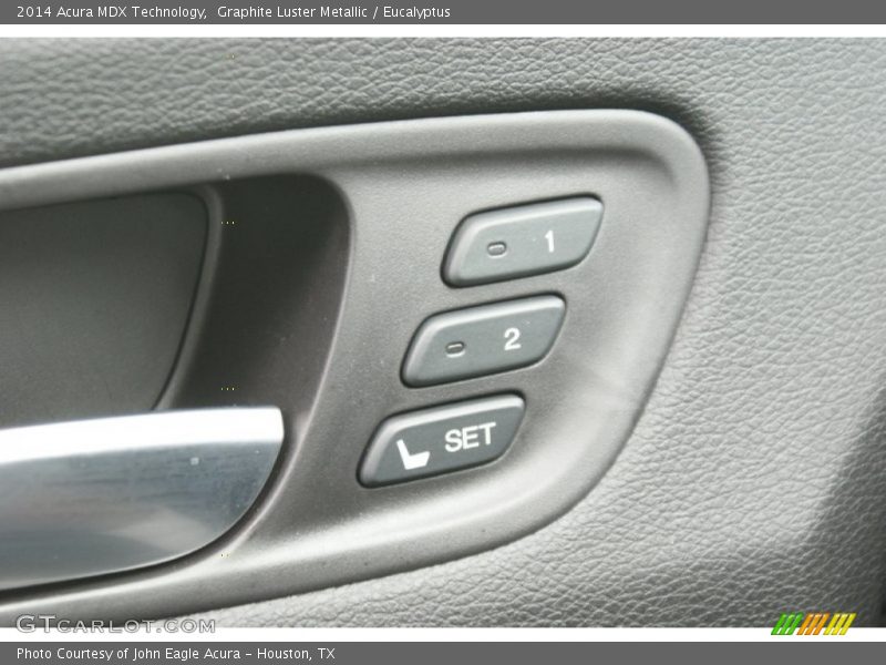 Graphite Luster Metallic / Eucalyptus 2014 Acura MDX Technology