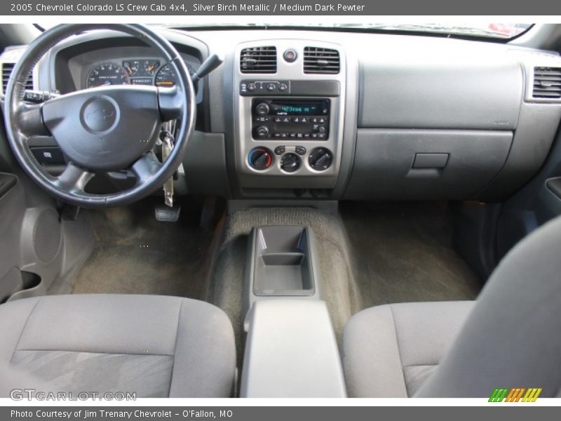 Silver Birch Metallic / Medium Dark Pewter 2005 Chevrolet Colorado LS Crew Cab 4x4