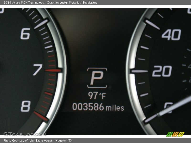 Graphite Luster Metallic / Eucalyptus 2014 Acura MDX Technology