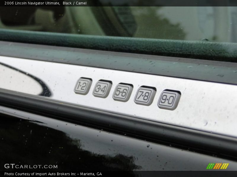 Black / Camel 2006 Lincoln Navigator Ultimate