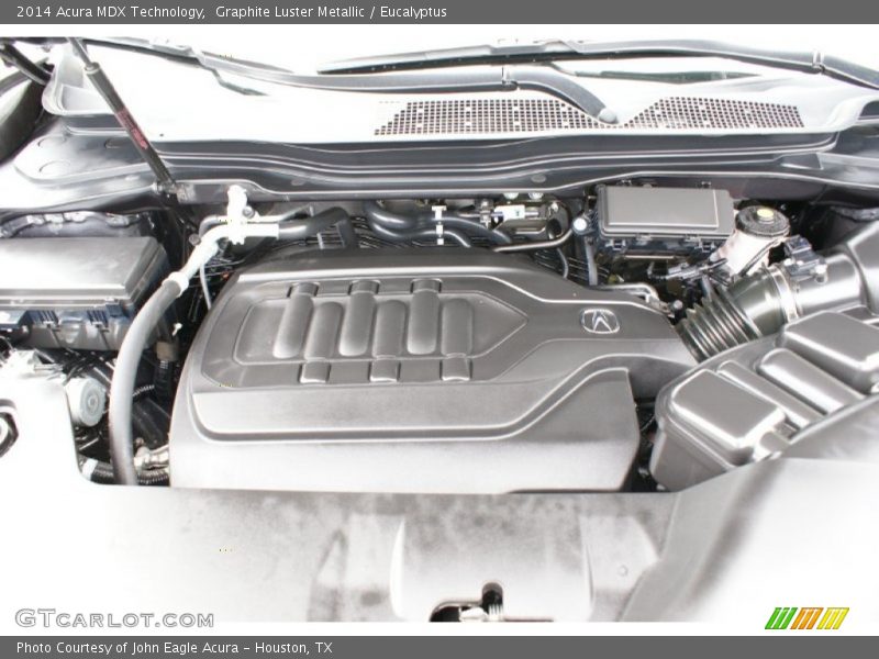 Graphite Luster Metallic / Eucalyptus 2014 Acura MDX Technology