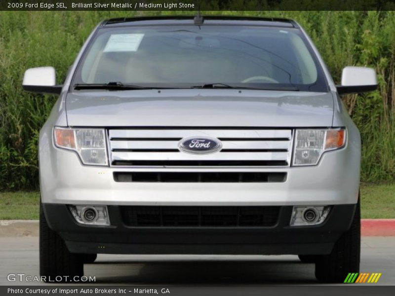 Brilliant Silver Metallic / Medium Light Stone 2009 Ford Edge SEL