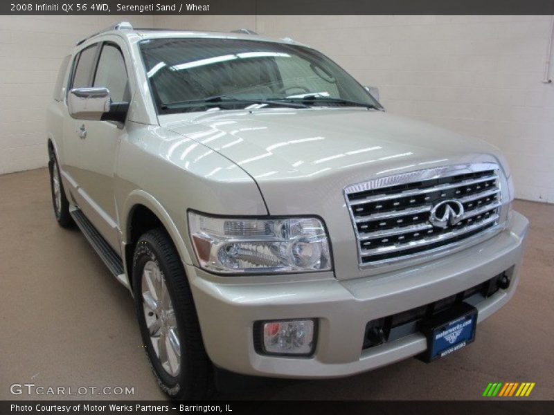 Serengeti Sand / Wheat 2008 Infiniti QX 56 4WD