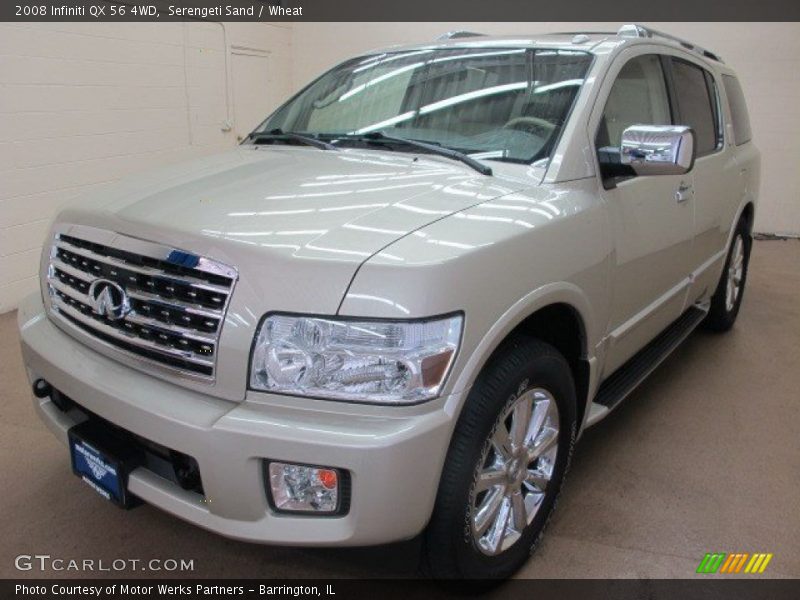 Serengeti Sand / Wheat 2008 Infiniti QX 56 4WD