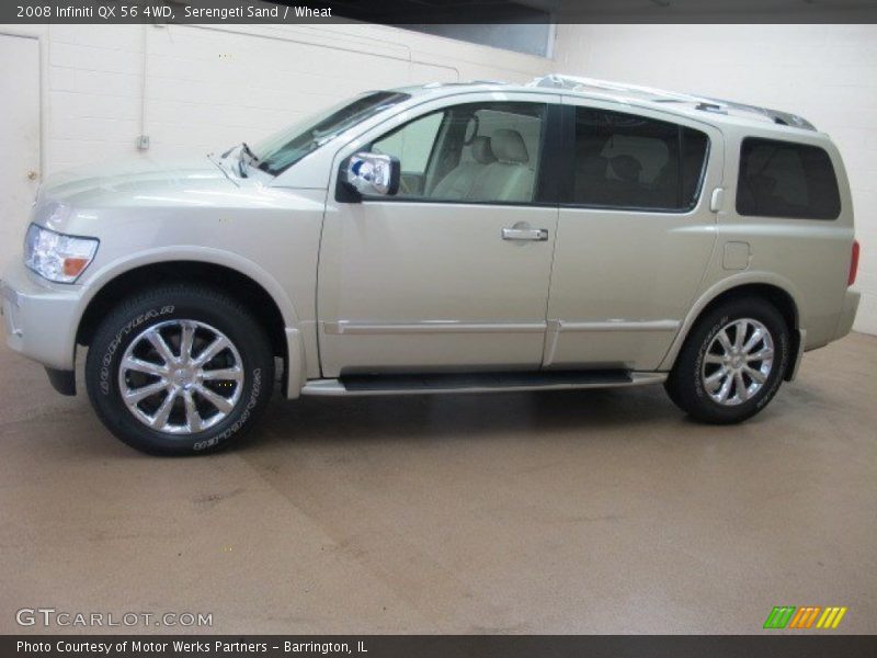 Serengeti Sand / Wheat 2008 Infiniti QX 56 4WD