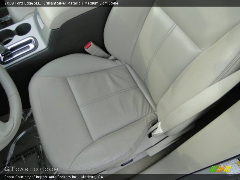 Brilliant Silver Metallic / Medium Light Stone 2009 Ford Edge SEL