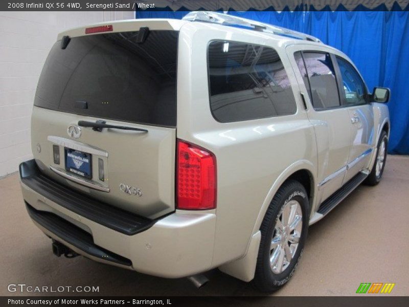 Serengeti Sand / Wheat 2008 Infiniti QX 56 4WD