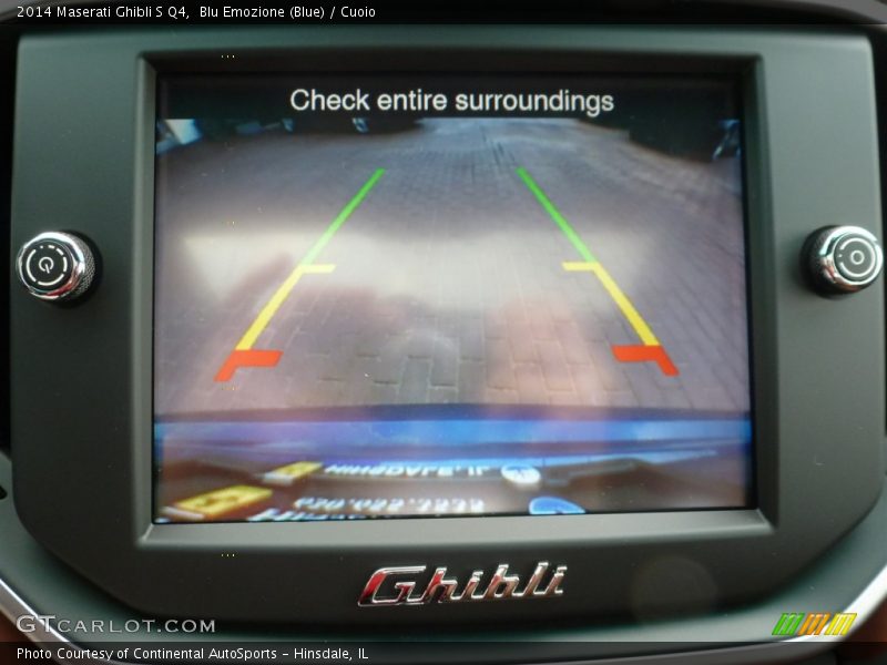 Blu Emozione (Blue) / Cuoio 2014 Maserati Ghibli S Q4