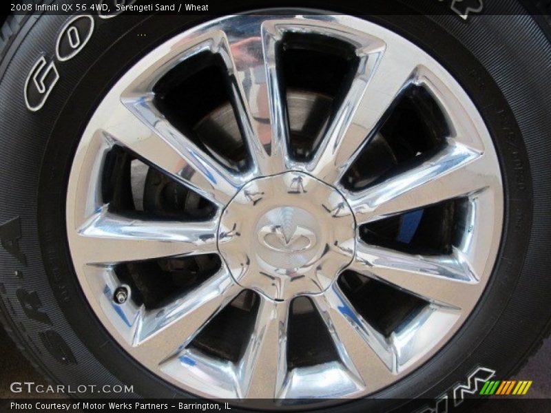 Serengeti Sand / Wheat 2008 Infiniti QX 56 4WD