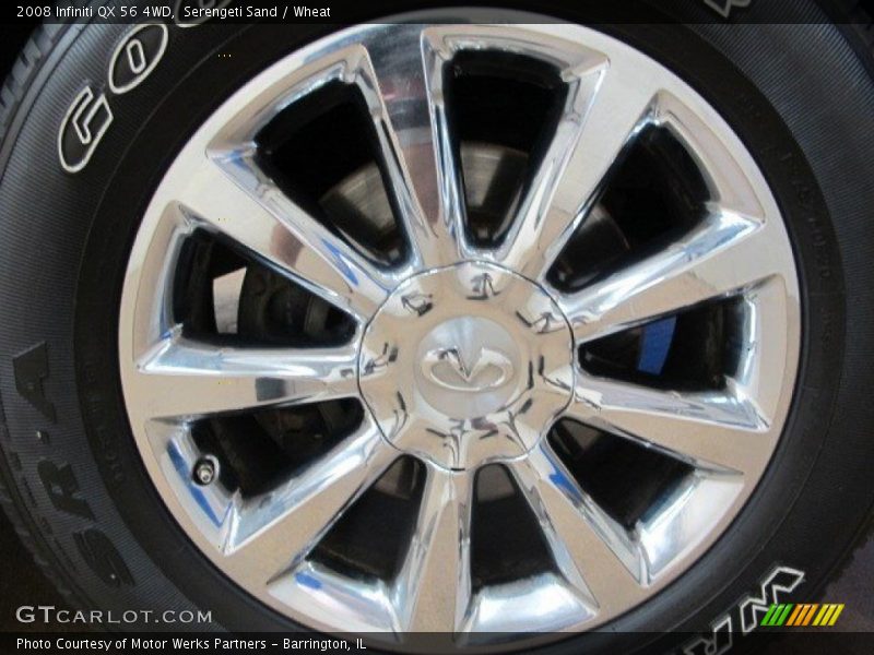 Serengeti Sand / Wheat 2008 Infiniti QX 56 4WD