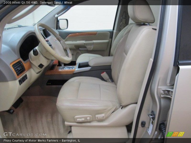 Serengeti Sand / Wheat 2008 Infiniti QX 56 4WD