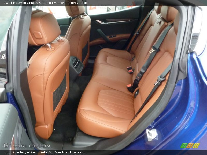 Blu Emozione (Blue) / Cuoio 2014 Maserati Ghibli S Q4