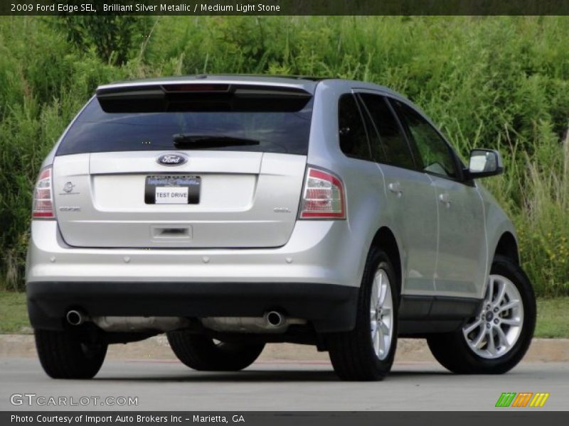 Brilliant Silver Metallic / Medium Light Stone 2009 Ford Edge SEL