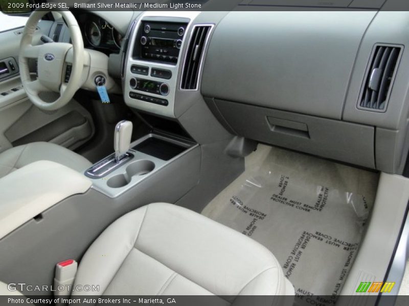 Brilliant Silver Metallic / Medium Light Stone 2009 Ford Edge SEL