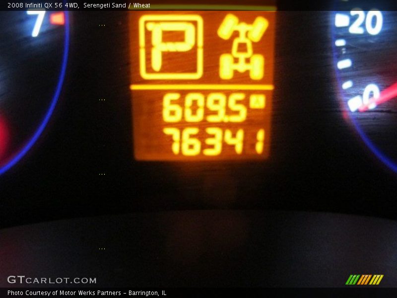 Serengeti Sand / Wheat 2008 Infiniti QX 56 4WD