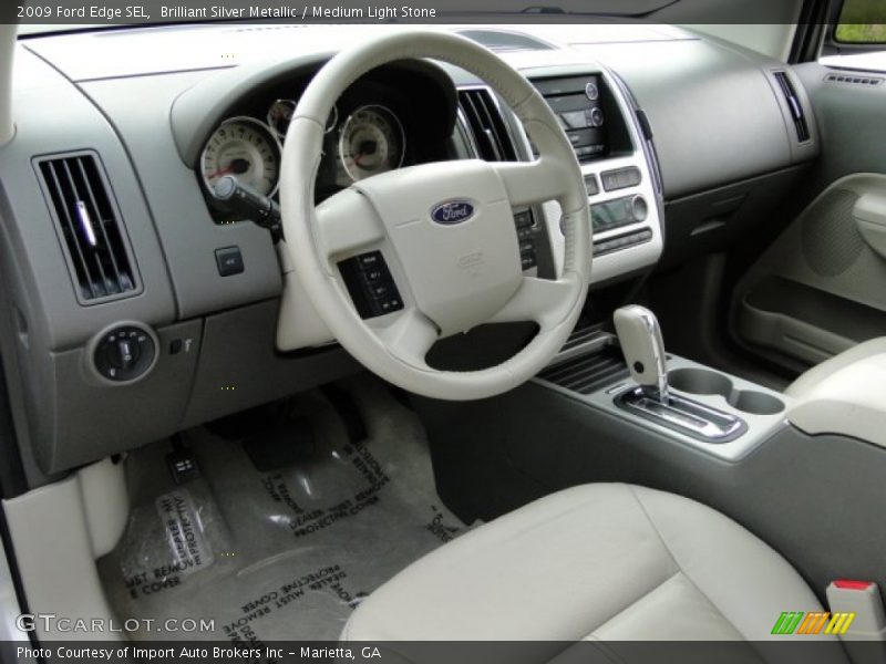  2009 Edge SEL Medium Light Stone Interior