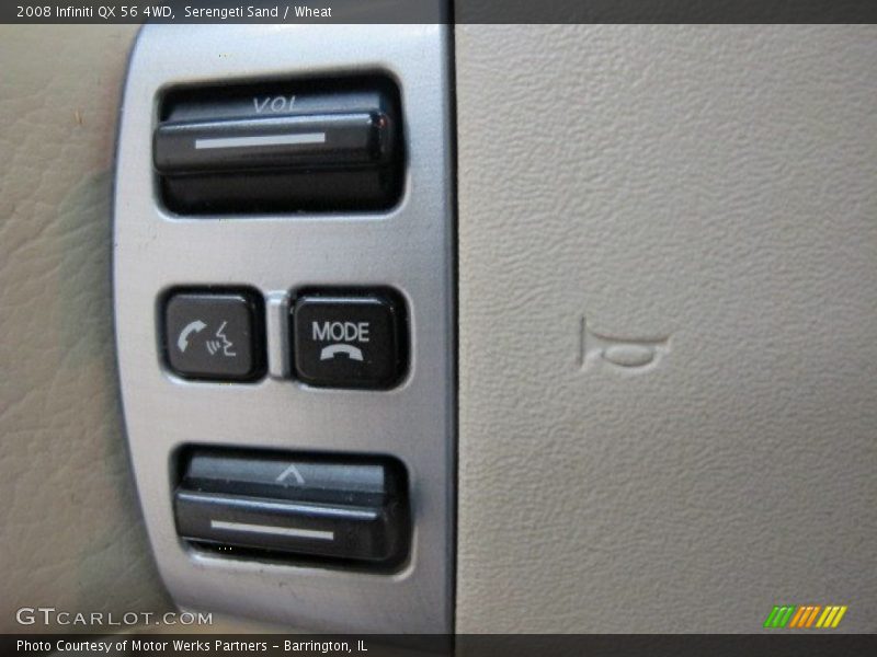 Serengeti Sand / Wheat 2008 Infiniti QX 56 4WD