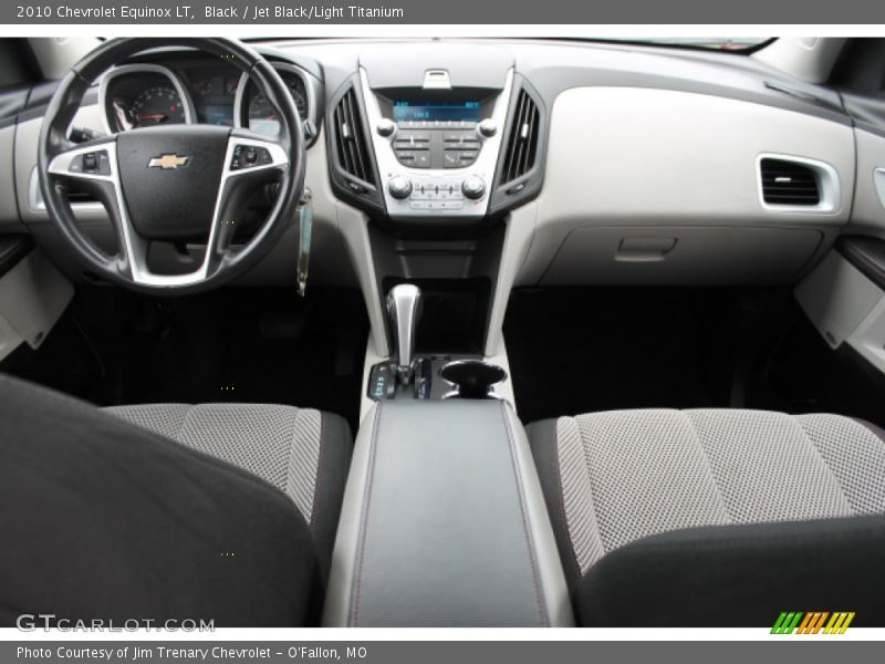 Black / Jet Black/Light Titanium 2010 Chevrolet Equinox LT