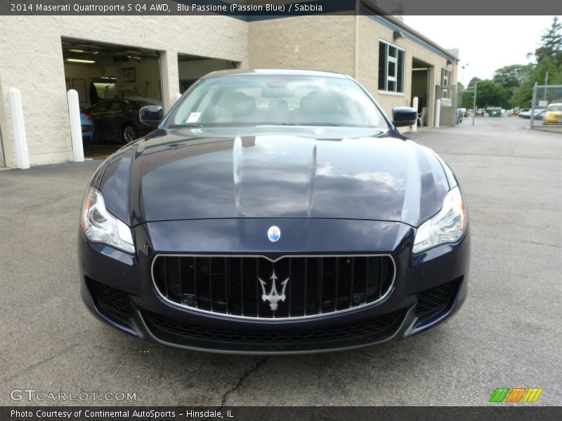 Blu Passione (Passion Blue) / Sabbia 2014 Maserati Quattroporte S Q4 AWD