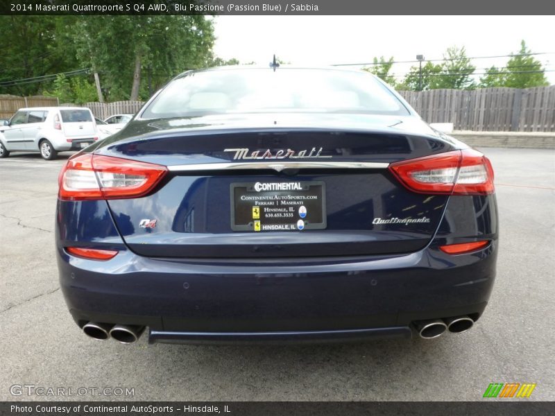 Blu Passione (Passion Blue) / Sabbia 2014 Maserati Quattroporte S Q4 AWD