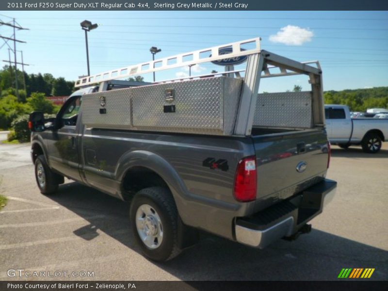 Sterling Grey Metallic / Steel Gray 2011 Ford F250 Super Duty XLT Regular Cab 4x4