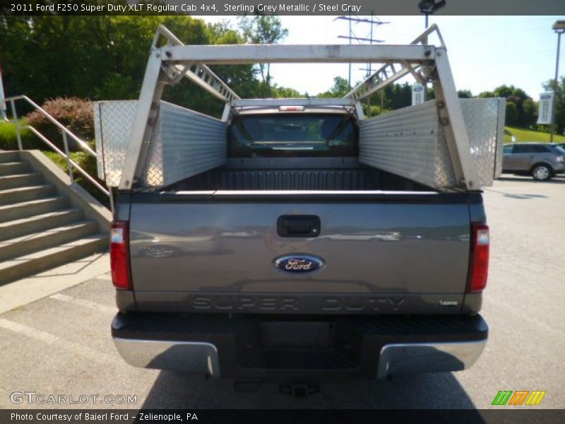 Sterling Grey Metallic / Steel Gray 2011 Ford F250 Super Duty XLT Regular Cab 4x4