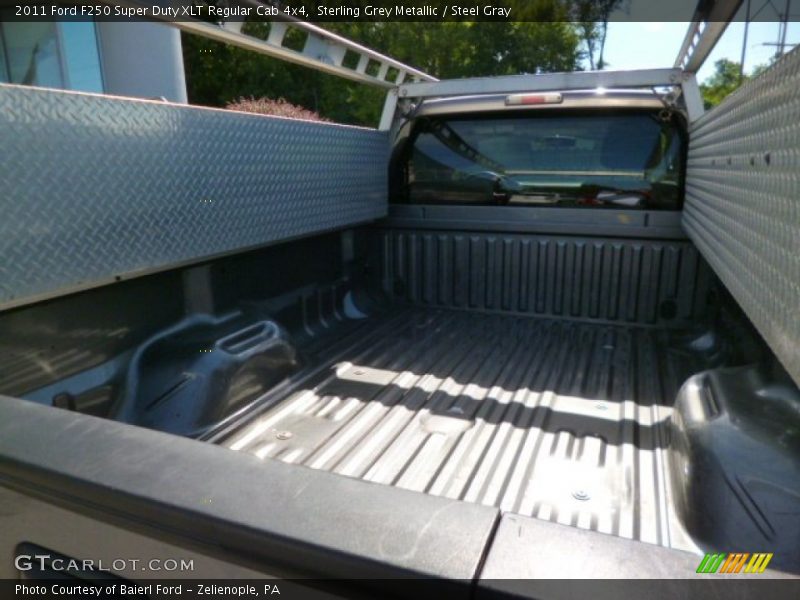 Sterling Grey Metallic / Steel Gray 2011 Ford F250 Super Duty XLT Regular Cab 4x4