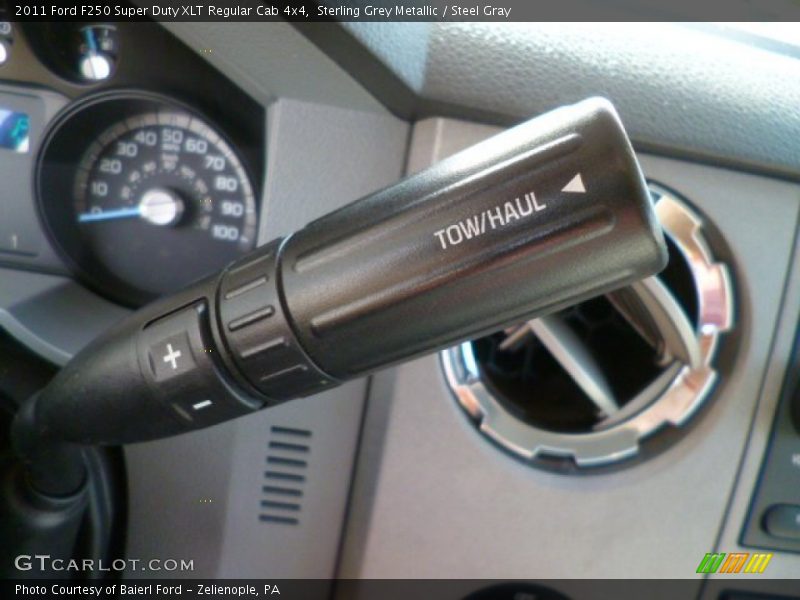 Sterling Grey Metallic / Steel Gray 2011 Ford F250 Super Duty XLT Regular Cab 4x4