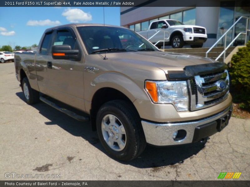 Pale Adobe Metallic / Pale Adobe 2011 Ford F150 XLT SuperCab 4x4