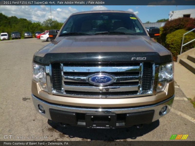 Pale Adobe Metallic / Pale Adobe 2011 Ford F150 XLT SuperCab 4x4