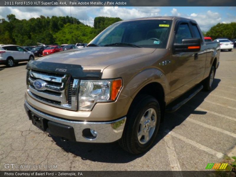 Pale Adobe Metallic / Pale Adobe 2011 Ford F150 XLT SuperCab 4x4