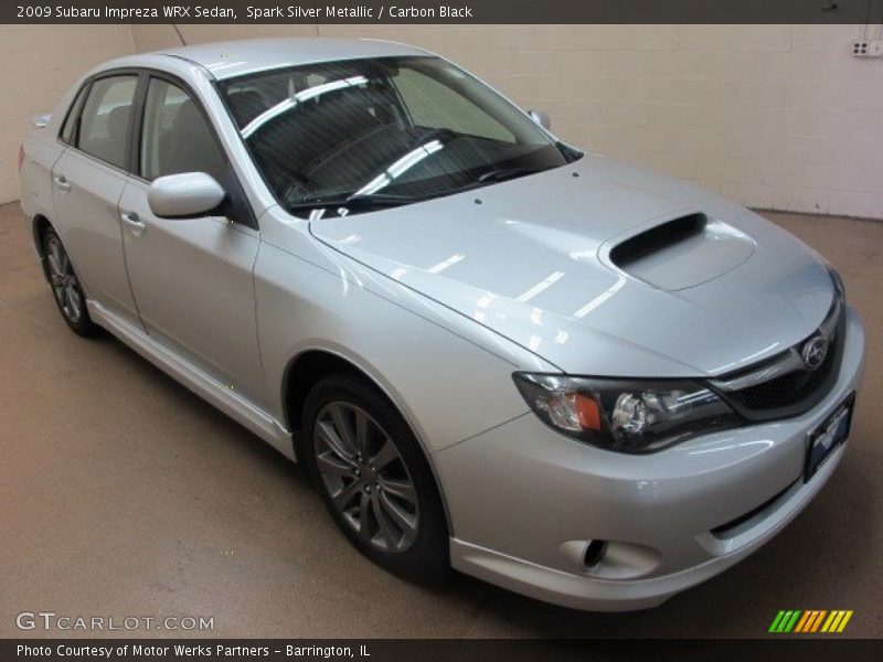 Spark Silver Metallic / Carbon Black 2009 Subaru Impreza WRX Sedan