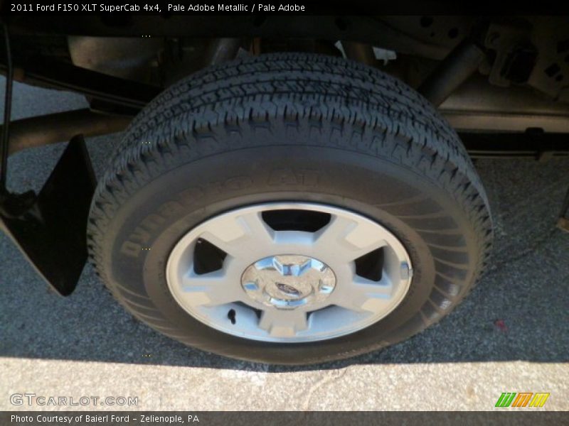 Pale Adobe Metallic / Pale Adobe 2011 Ford F150 XLT SuperCab 4x4