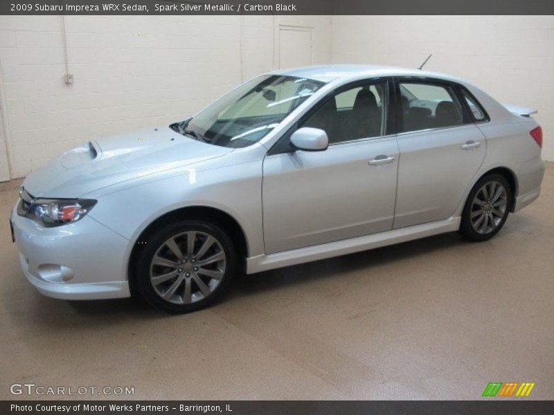 Spark Silver Metallic / Carbon Black 2009 Subaru Impreza WRX Sedan