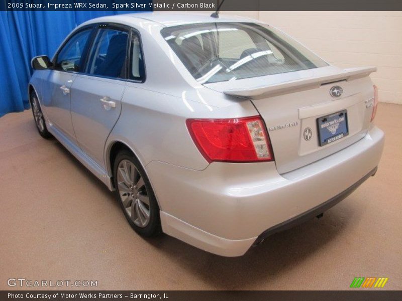 Spark Silver Metallic / Carbon Black 2009 Subaru Impreza WRX Sedan