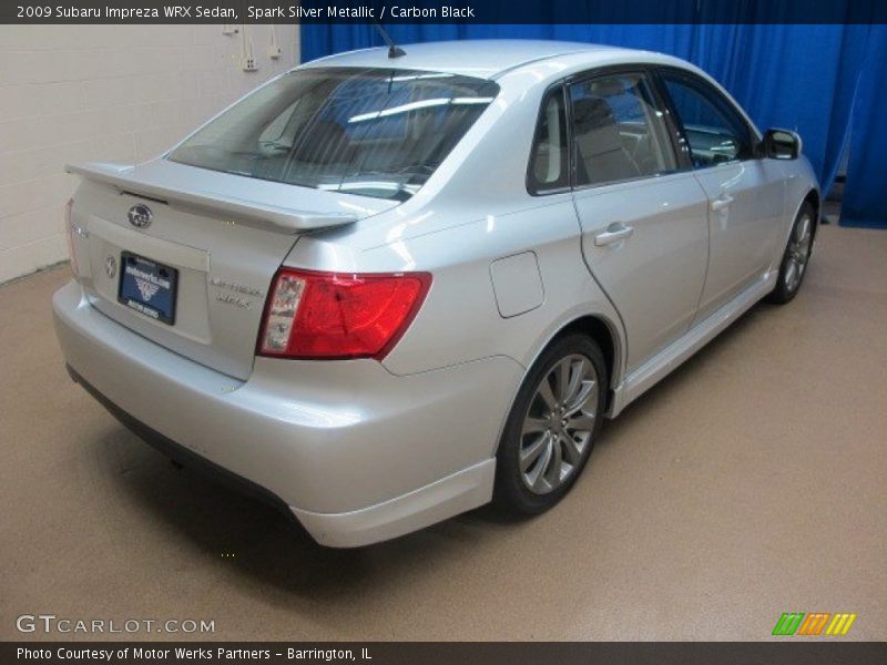 Spark Silver Metallic / Carbon Black 2009 Subaru Impreza WRX Sedan