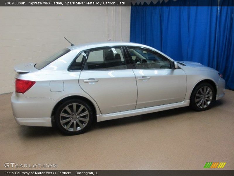 Spark Silver Metallic / Carbon Black 2009 Subaru Impreza WRX Sedan