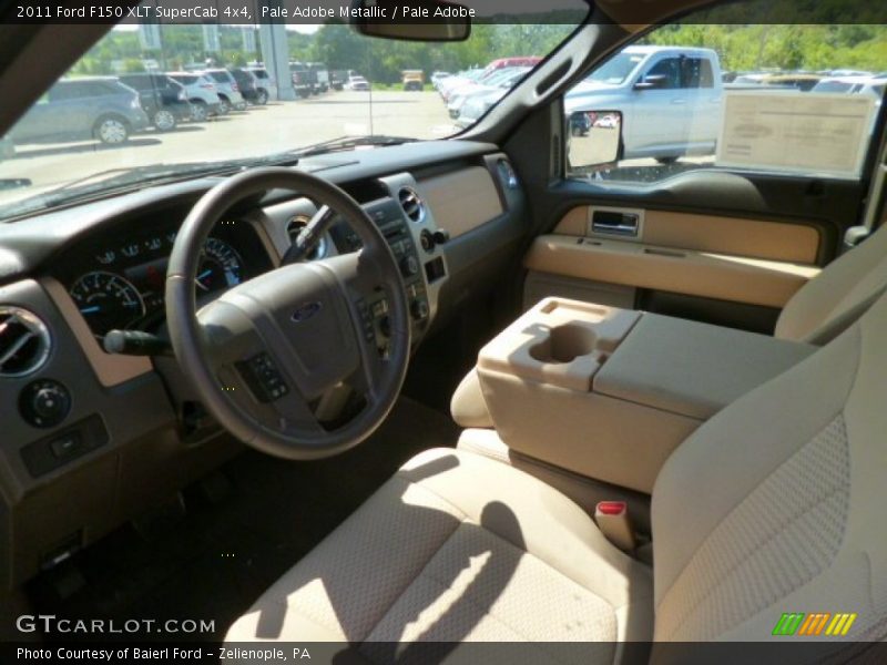 Pale Adobe Metallic / Pale Adobe 2011 Ford F150 XLT SuperCab 4x4
