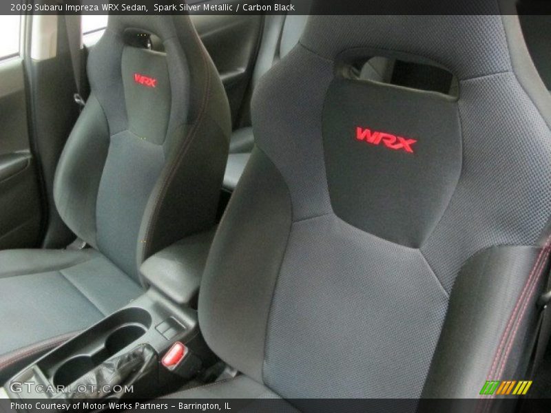 Spark Silver Metallic / Carbon Black 2009 Subaru Impreza WRX Sedan
