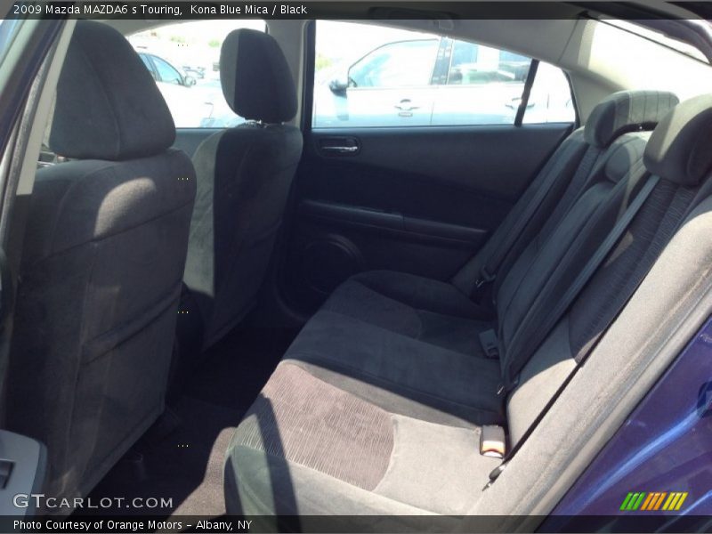 Kona Blue Mica / Black 2009 Mazda MAZDA6 s Touring