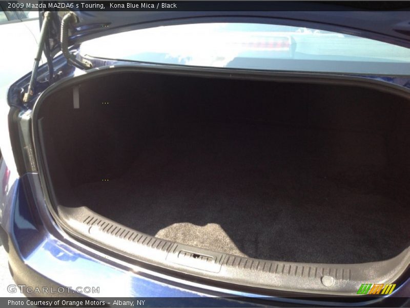 Kona Blue Mica / Black 2009 Mazda MAZDA6 s Touring
