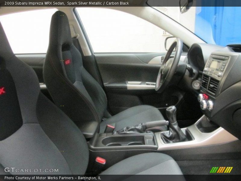 Spark Silver Metallic / Carbon Black 2009 Subaru Impreza WRX Sedan