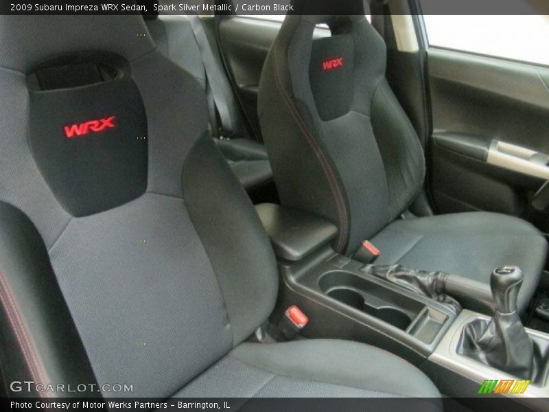 Spark Silver Metallic / Carbon Black 2009 Subaru Impreza WRX Sedan