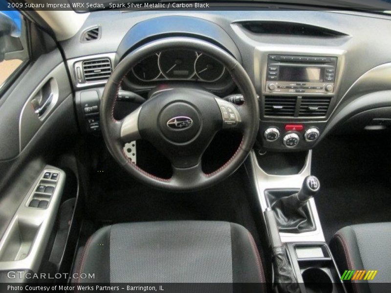 Spark Silver Metallic / Carbon Black 2009 Subaru Impreza WRX Sedan