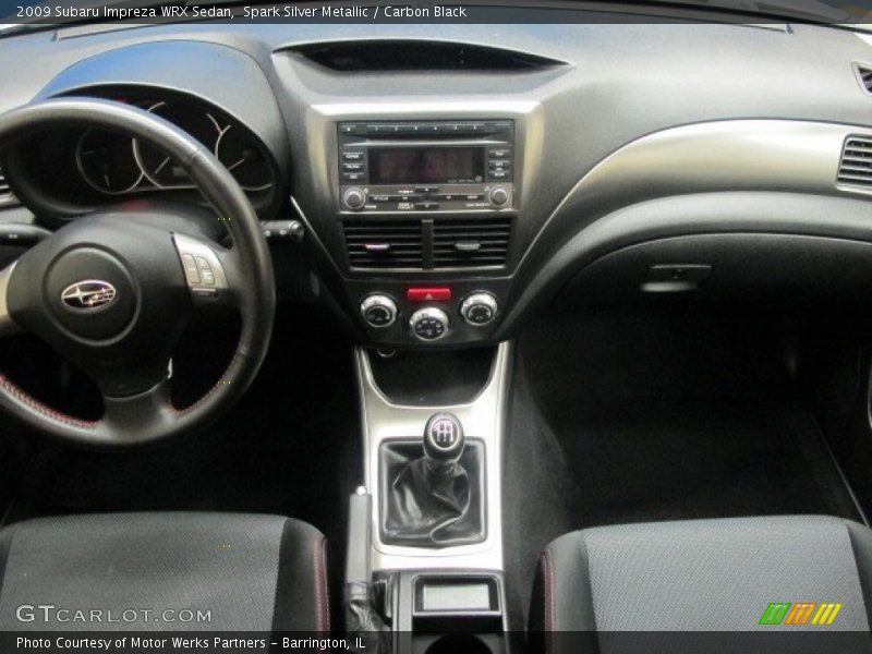 Spark Silver Metallic / Carbon Black 2009 Subaru Impreza WRX Sedan
