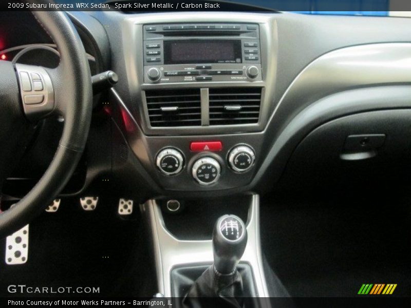 Spark Silver Metallic / Carbon Black 2009 Subaru Impreza WRX Sedan